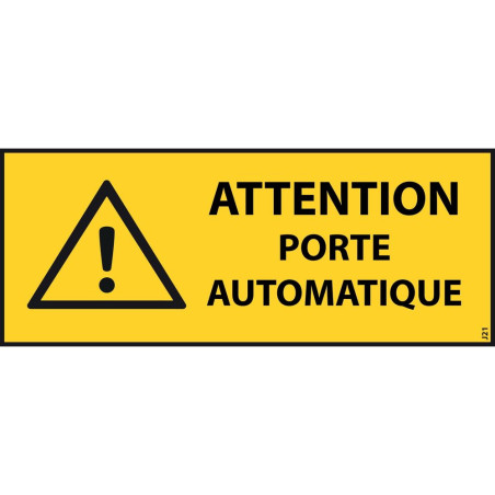 Panneau Attention Porte Automatique Rigide X Mm Hot Sex Picture