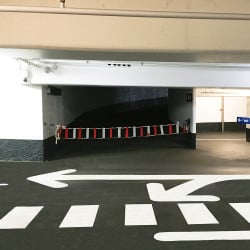 Bandeau de signalisation en tissu