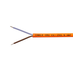 Cable incendie CR1 C1 2x1.5 mm² - Bobine