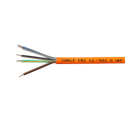 Cable incendie CR1 C1 5G1.5 mm² - Bobine