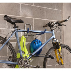 Crochet de fixation mural 1 vélo rabattable