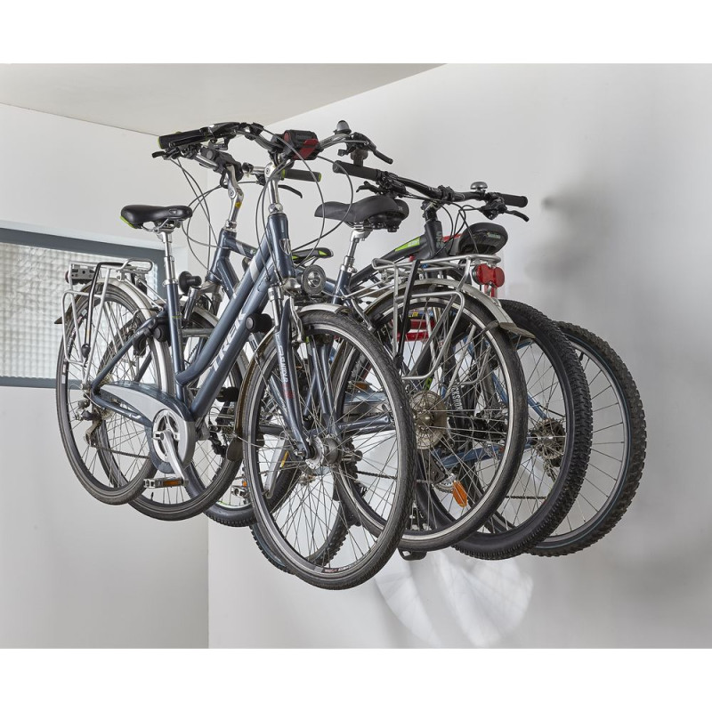 Support mural pour vélos et casque, 4 ou 6 versions de vélos,Support  intérieur réglable pour le garage ou la maison, Support vertical pour vélos,  Support pour vélos de route ou de montagne 