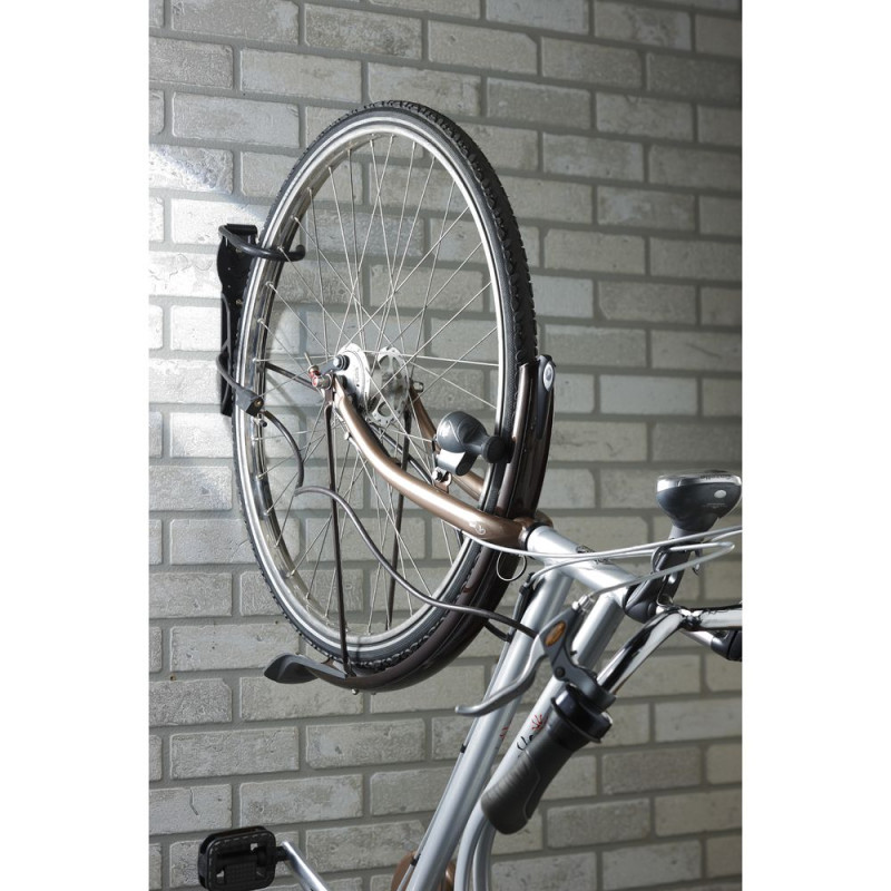 Crochet de suspension mural 1 vélo + antivol - Mottez B865V