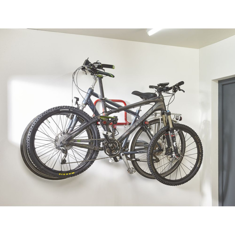 Jonction entre 2 supports de vélo mural pour 2 à 8 vélos