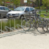 Râtelier vélos côte à côte + arceau antivol Zeeland
