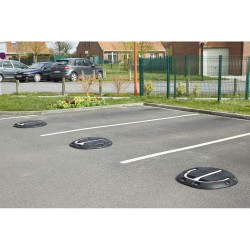 Arceau parking rabattable cpécial bitume - Mottez