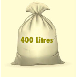 Sac poubelle 400 litres en polyéthylène - Lot de 50