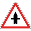 Panneau intersection à priorité ponctuelle - AB2