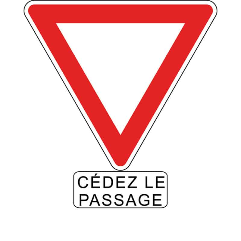 Panneau AB4 Stop Panneau AB4 Stop