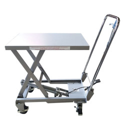 Table élévatrice aluminium - 100 kg