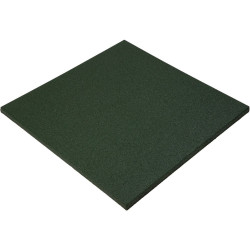 Dalle amortissante 100x100 cm - Rouge - Noir - Vert
