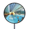Miroir de surveillance et de motricité piscine en inox