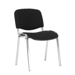 Chaise visiteurs tissu CVE