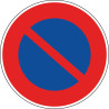 Panneau stationnement interdit - B6a1