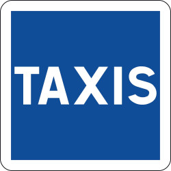 Panneau station de taxis - C5