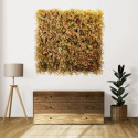 Plaque feuillage automne artificiel 100 x 100 cm