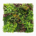 Plaque feuillage artificiel Forêt Tropicale 100 x 100 cm