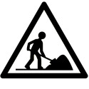 Attention chantier - Marquage au sol extérieur Viso