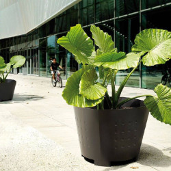 Jardinière de ville en acier Dara