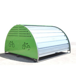 Abri et support vélos 5 places tout en un - PK