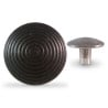 Clous podotactiles noir en acier zingué vieilli - Lot de 1000