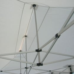 Abri barnum avec structure + toit - Longueur 3m / 4.5 m / 6 m