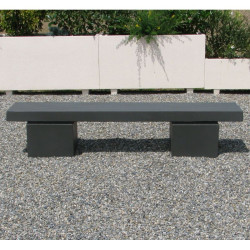 Banquette de ville - Merisier