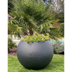 Jardinière plastique boule Delight