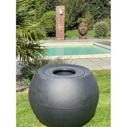 Jardinière plastique boule Delight