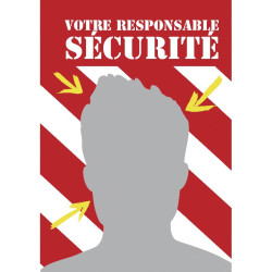 Miroir de sécurité et de signalisation personnalisable