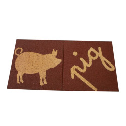 Dalle Hexdalle XE Ludique 50x50 cm - Animaux, chiffre, mots