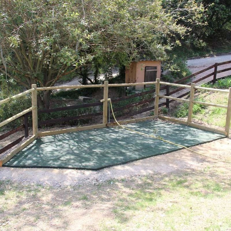 Hexdalle XE DJP - Sol pour box à chevaux en caoutchouc