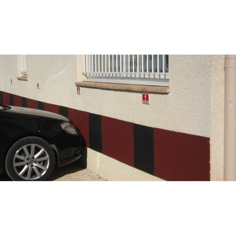 Plaque protection murale antichoc Hexdalle Protect Mur Helixa TP