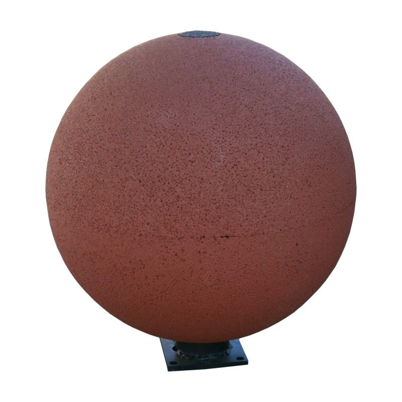 Hexdalle boule d'équilibre 43 cm en caoutchouc pour aire de jeux