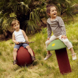 Le Champignon jeu d'équilibre en caoutchouc - Hexdalle