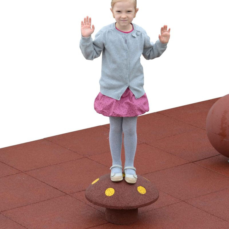 Le Champignon jeu d'équilibre en caoutchouc - Hexdalle