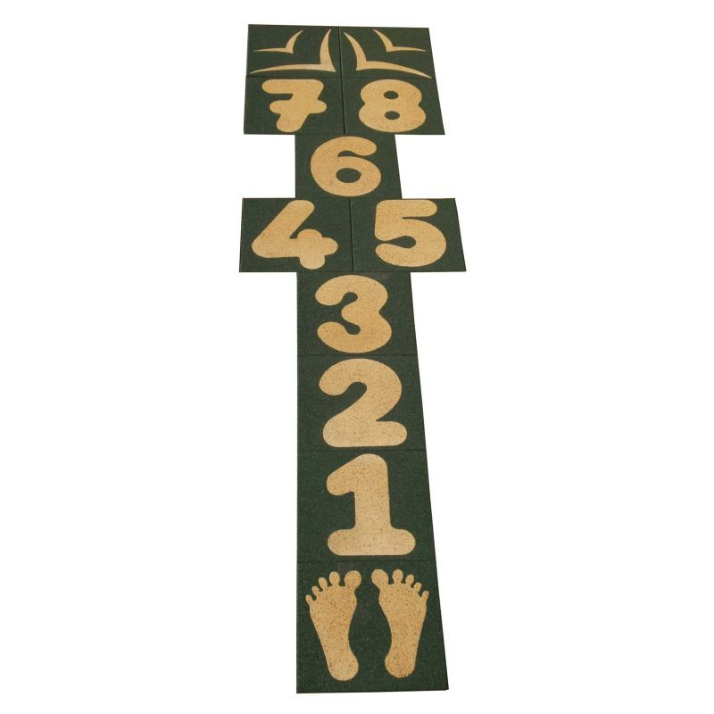 Hexdalle jeu de la Marelle en caoutchouc et EPDM