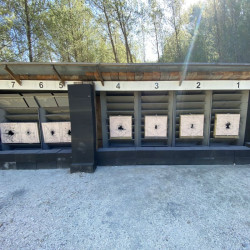 Piège à balle pour stand de tir en caoutchouc anti ricochets Hexbloc