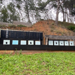 Piège à balle pour stand de tir en caoutchouc anti ricochets Hexbloc