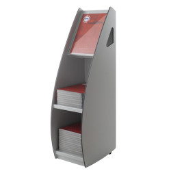 Présentoir et distributeur de documents mobile - Paperflow