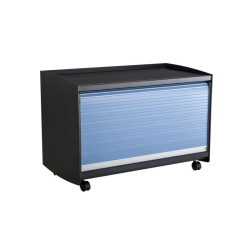 Présentoir d'accueil sur 4 niveaux & Réserve de rangement - Paperflow