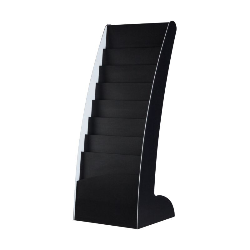 Présentoir publicitaire fixe - Paperflow Courbo