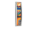 Présentoir mural 4 et 5 cases - Paperflow Quick fit