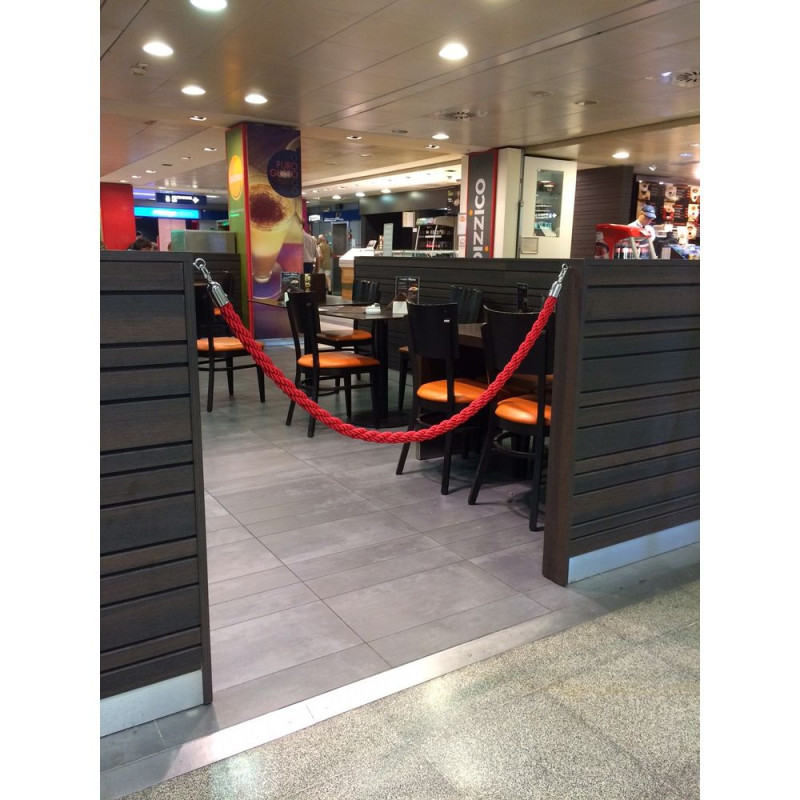 Cordon tressé et torsadé pour poteau à corde