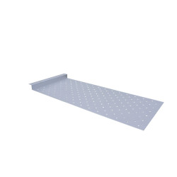 Gabarit de pose clous podotactiles inox / alu - lisse, stiée, diamant