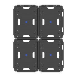 Plateau de transport avec roues repliables - RP602