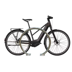 Appui-vélo rond inox 304 - Velinox