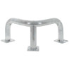 Viso BARA - Etrier en galva pour protection d'angle 3 pieds