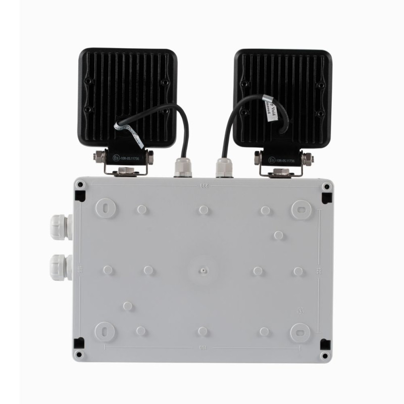 Bloc phare autonome 2100 lumens anti panique - Faro 2100 ST+