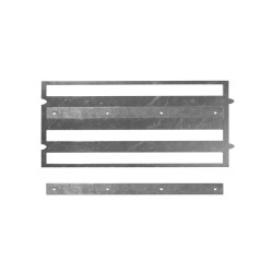 Gabarit de pose pour bande de guidage L.47 x l.3 cm